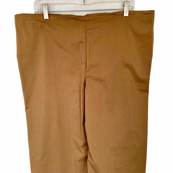 Chico's Dune Stretch High Rise Wide Leg Cropped Pants Size 1 M 8 - Picture 7 of 10